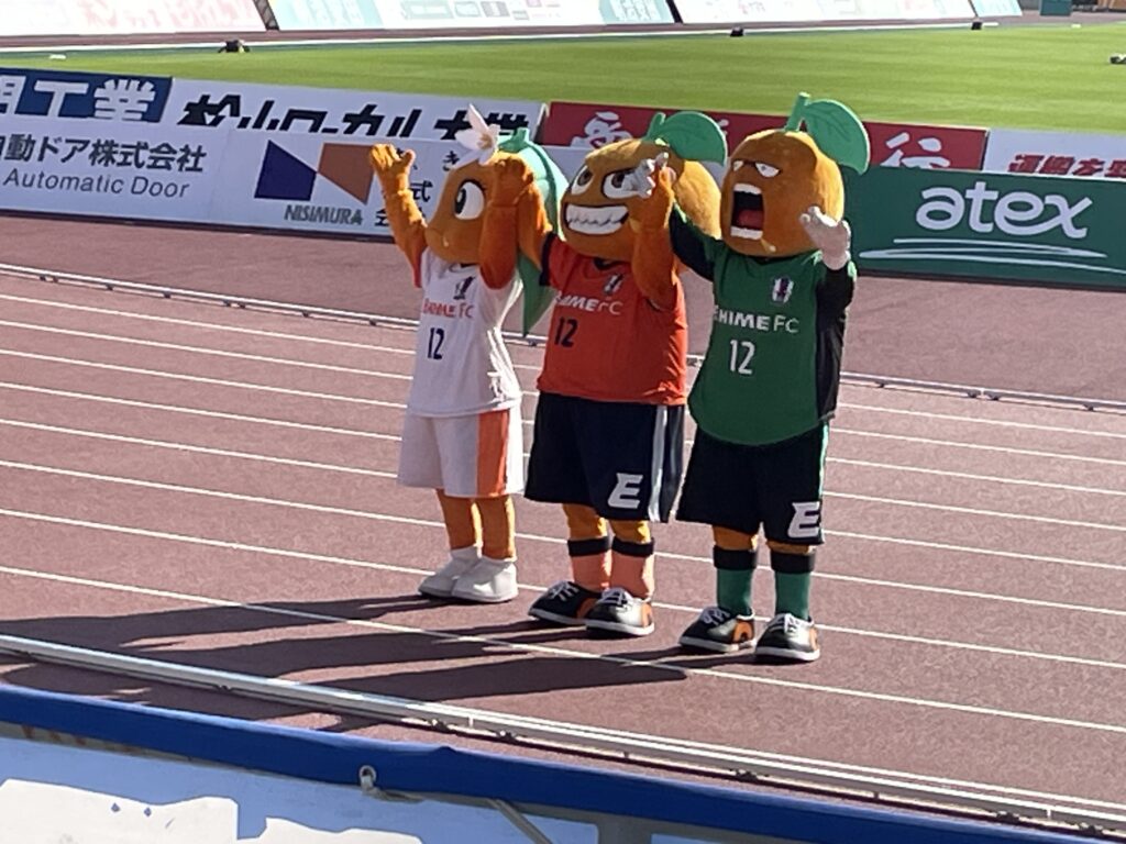 愛媛FCマスコットの画像